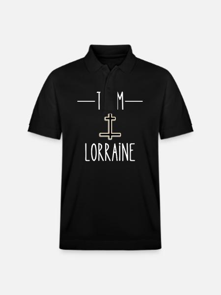 team lorraine - Polo PREPSTER bio Stanley/Stella Unisexe - noir