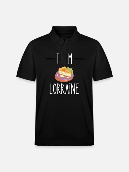 team lorraine - Polo PREPSTER bio Stanley/Stella Unisexe - noir