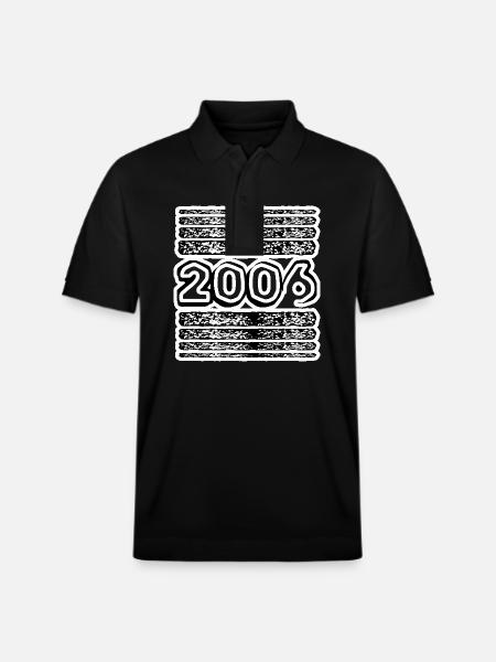 2006 - Stanley/Stella Unisex Organic Polo Shirt PREPSTER - black