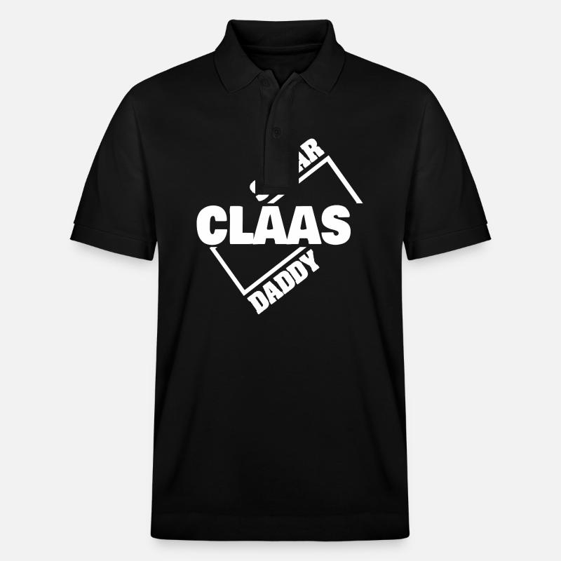 Claas en sugar daddy - Polo PREPSTER bio Stanley/Stella Unisexe - noir
