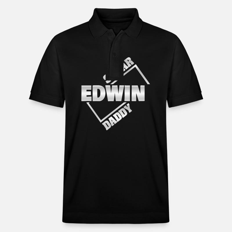 Sugardaddy Edwin - Stanley/Stella Unisex Bio-Poloshirt PREPSTER - Schwarz