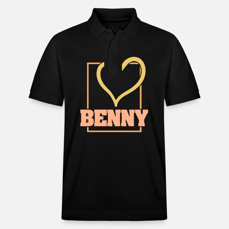 Benny - Stanley/Stella Unisex Bio-Poloshirt PREPSTER - Schwarz