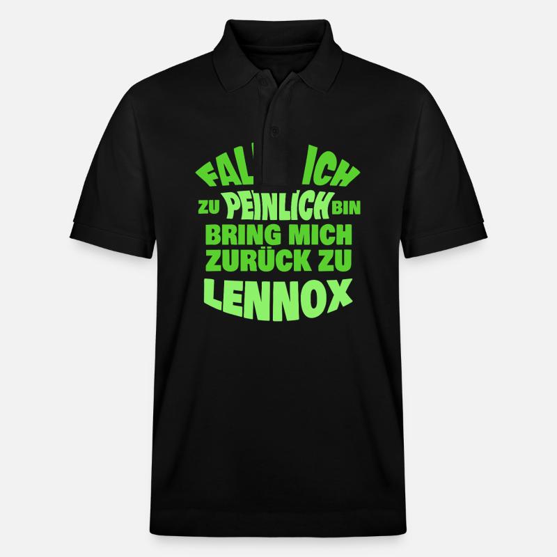 Lennox - Polo PREPSTER bio Stanley/Stella Unisexe - noir