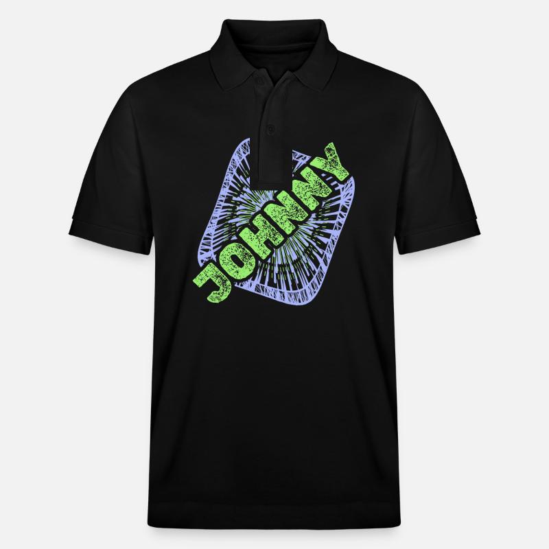 Johnny Johnny - Stanley/Stella Unisex Bio-Poloshirt PREPSTER - Schwarz