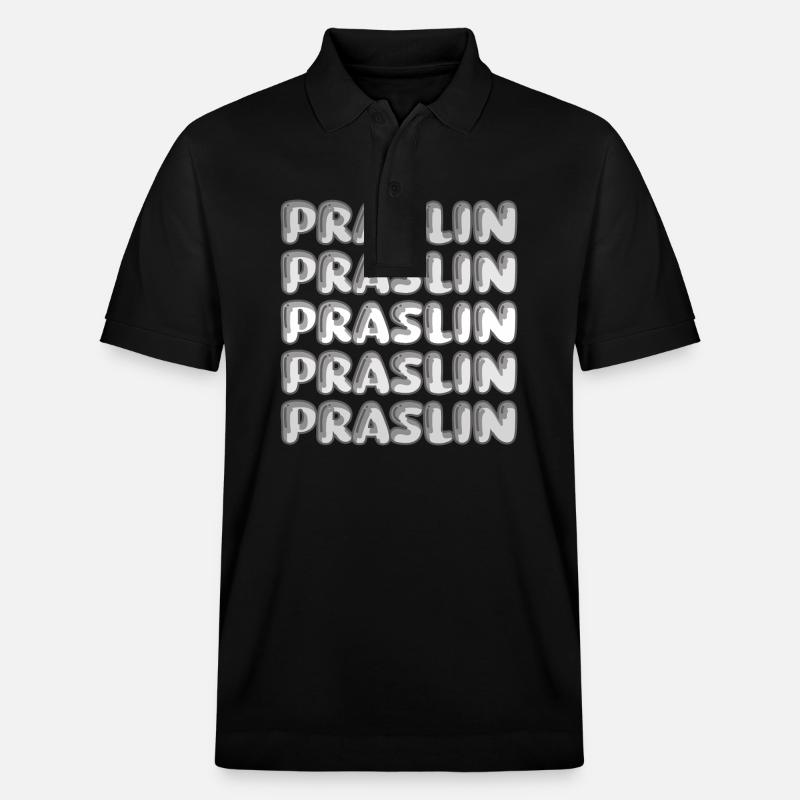 Praslin - Polo PREPSTER bio Stanley/Stella Unisexe - noir