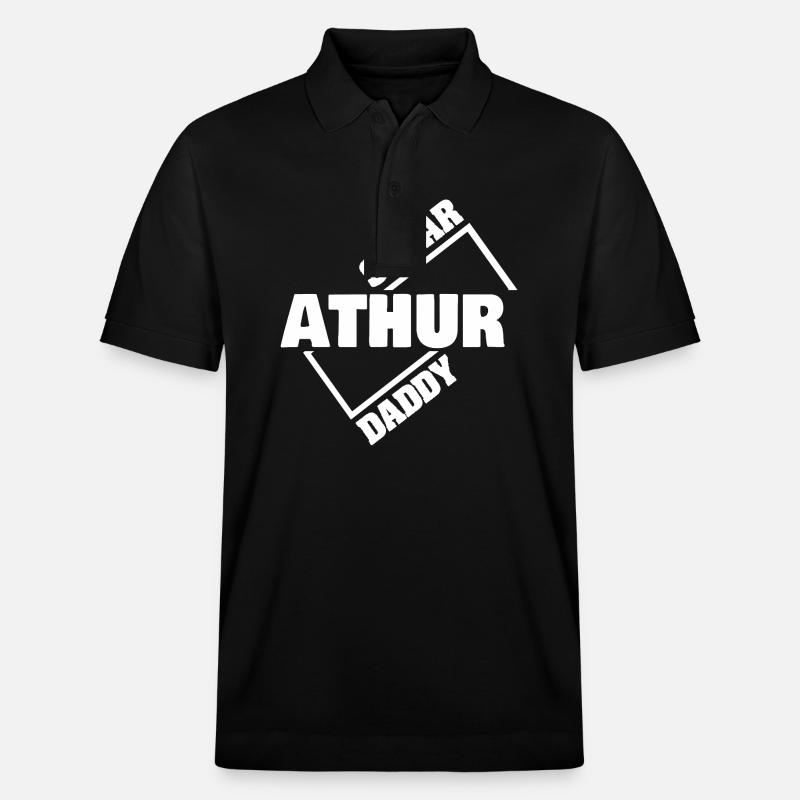 Sugardaddy Athur - Polo PREPSTER bio Stanley/Stella Unisexe - noir