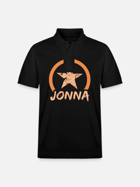 Jonna as a given name - Stanley/Stella Unisex Organic Polo Shirt PREPSTER - black
