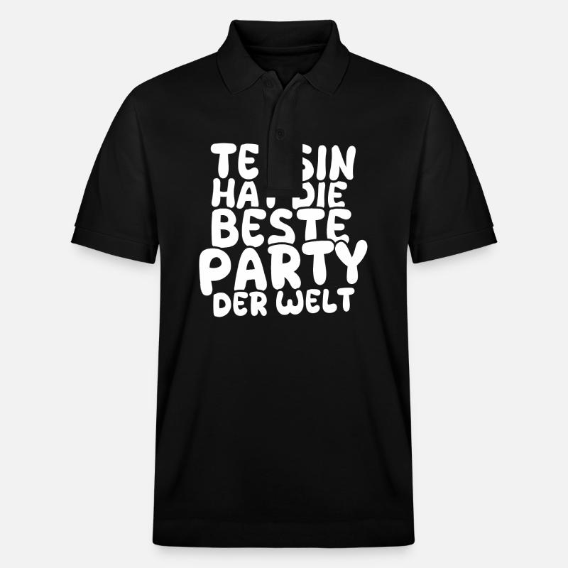 Tessin - Polo PREPSTER bio Stanley/Stella Unisexe - noir