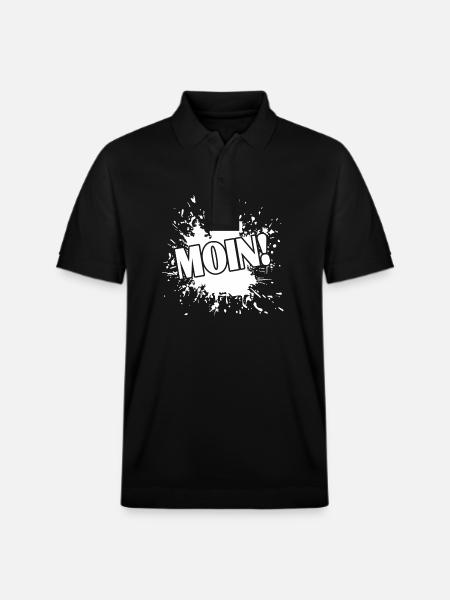 Moin - Stanley/Stella Unisex Bio-Poloshirt PREPSTER - Schwarz
