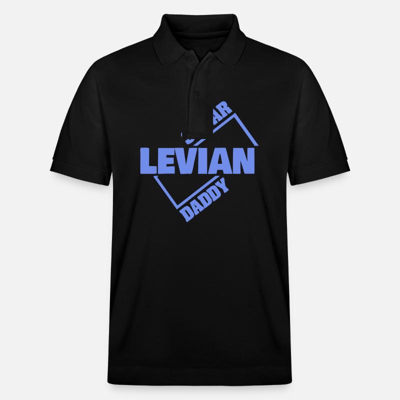 Sugar Daddy Levian - Polo PREPSTER bio Stanley/Stella Unisexe - noir