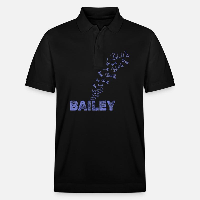 Voile Bailey - Polo PREPSTER bio Stanley/Stella Unisexe - noir
