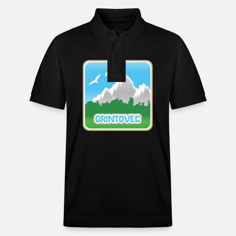 Grintovec - Polo PREPSTER bio Stanley/Stella Unisexe - noir