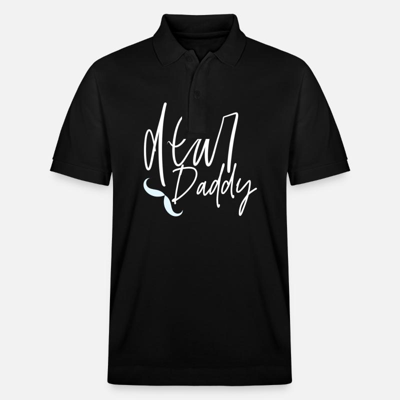 Dear daddy - Stanley/Stella Unisex Bio-Poloshirt PREPSTER - Schwarz