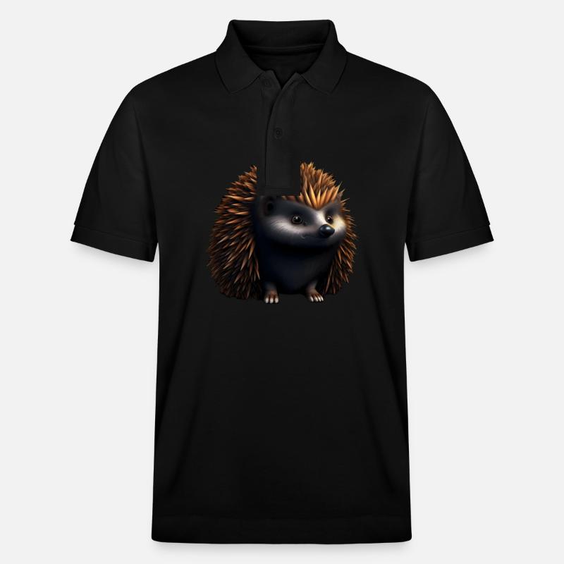 Echidna - Stanley/Stella Unisex Bio-Poloshirt PREPSTER - Schwarz