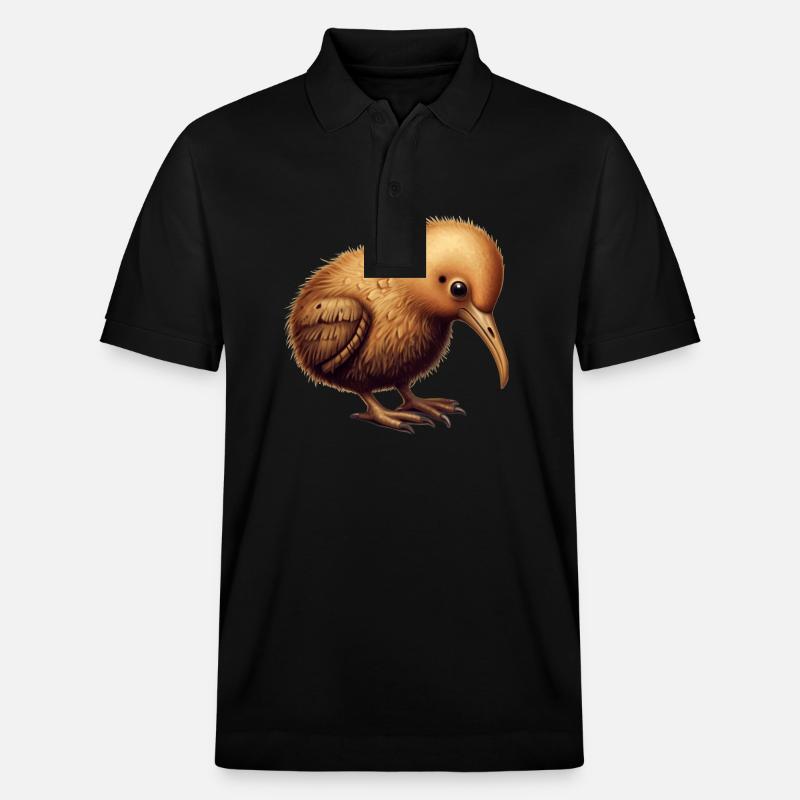 Mignon Kiwi Bébé - Polo PREPSTER bio Stanley/Stella Unisexe - noir