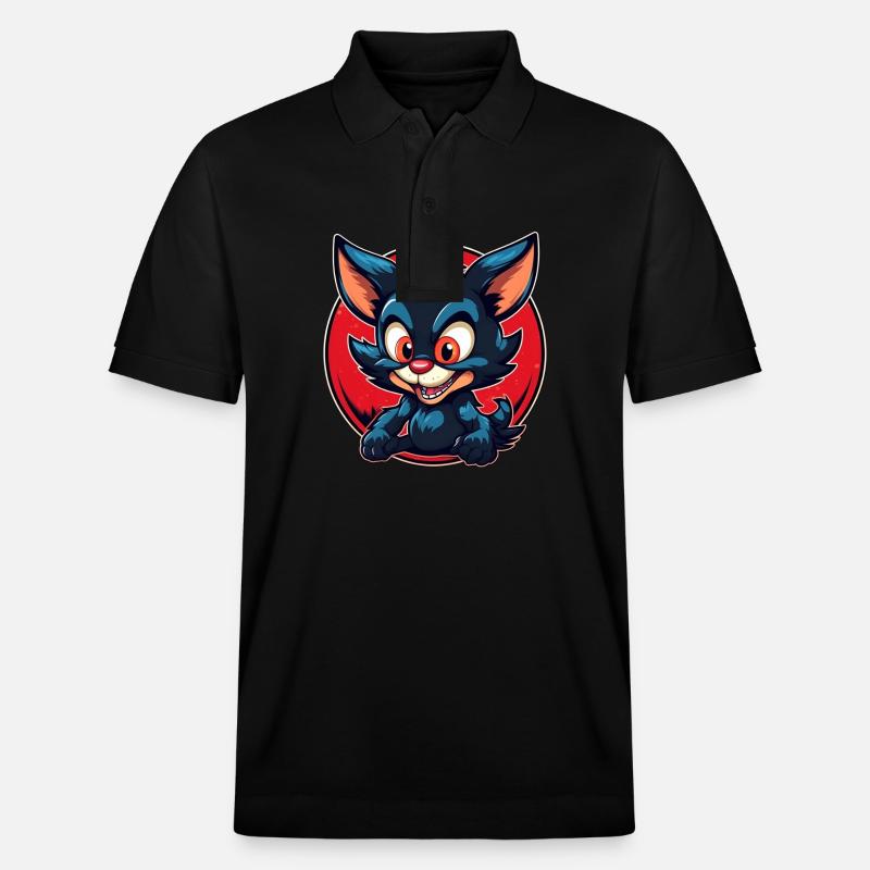Super cute tasmanian Devil - Stanley/Stella Unisex Bio-Poloshirt PREPSTER - Schwarz
