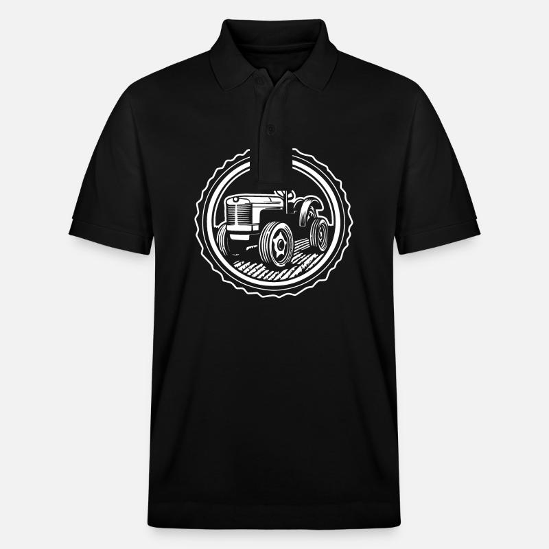 Traktor - Stanley/Stella Unisex Bio-Poloshirt PREPSTER - Schwarz