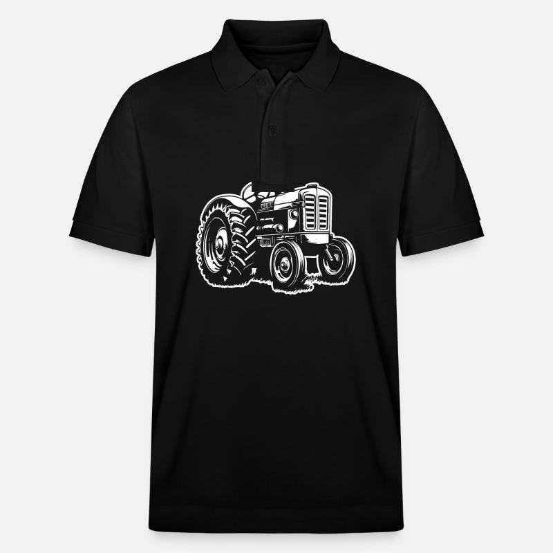 Traktor - Stanley/Stella Unisex Bio-Poloshirt PREPSTER - Schwarz