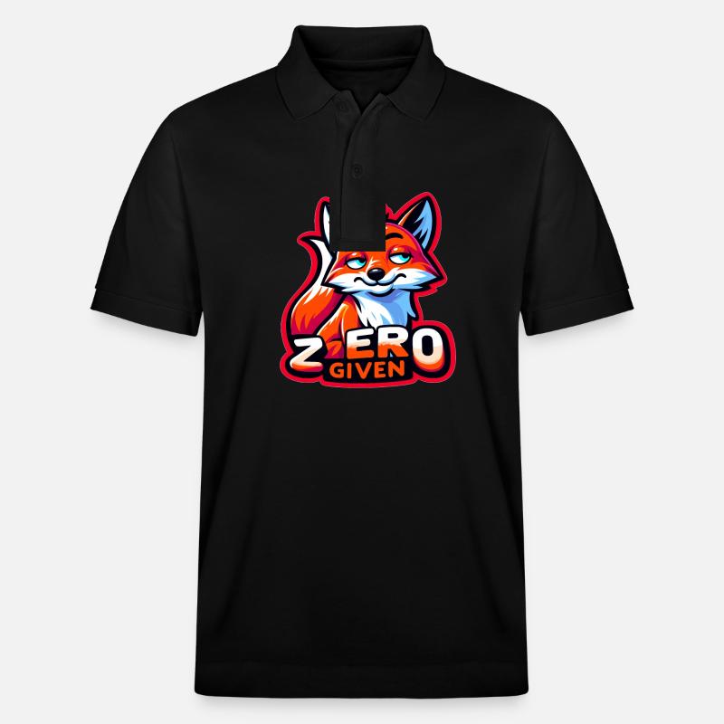 Zero Given - Fuchs Illustration - Stanley/Stella Unisex Bio-Poloshirt PREPSTER - Schwarz