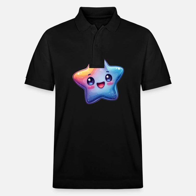 Stern - Stanley/Stella Unisex Bio-Poloshirt PREPSTER - Schwarz
