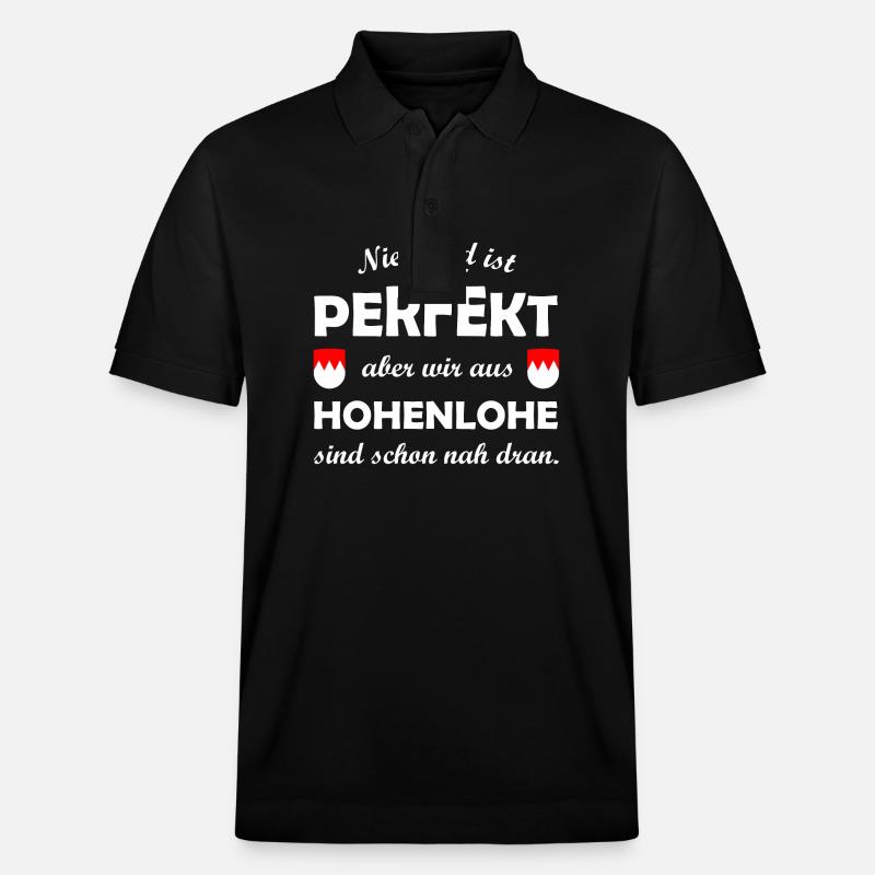 Le Hohenloher - Polo PREPSTER bio Stanley/Stella Unisexe - noir