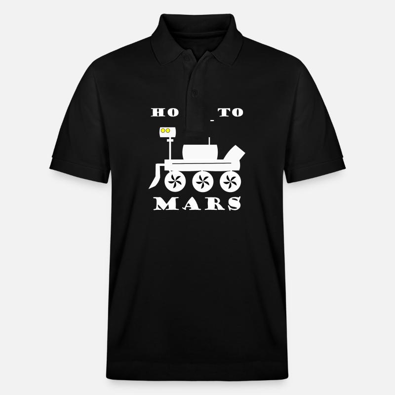 Le voyage vers tous - Polo PREPSTER bio Stanley/Stella Unisexe - noir