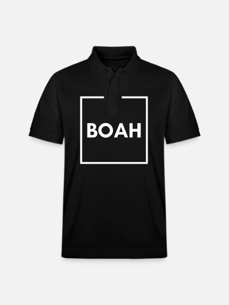 BOAH - Stanley/Stella Unisex Bio-Poloshirt PREPSTER - Schwarz