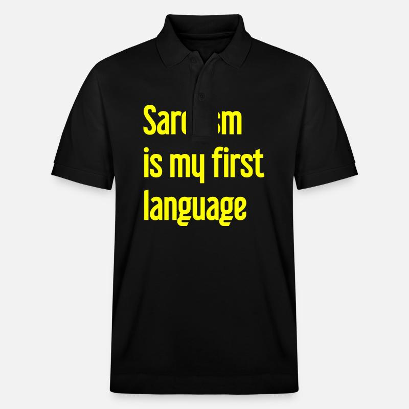 Sarkasmus-Profi - Stanley/Stella Unisex Bio-Poloshirt PREPSTER - Schwarz