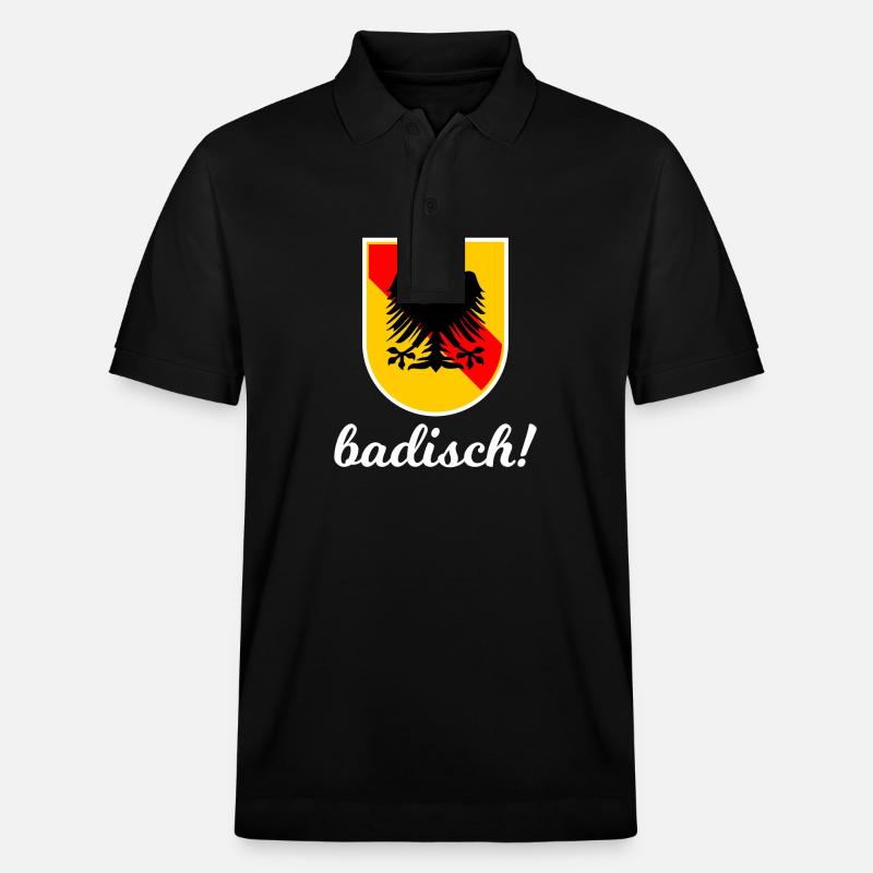 Baden est un sentiment - Polo PREPSTER bio Stanley/Stella Unisexe - noir