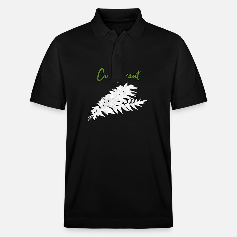 Herbes au curry - Polo PREPSTER bio Stanley/Stella Unisexe - noir