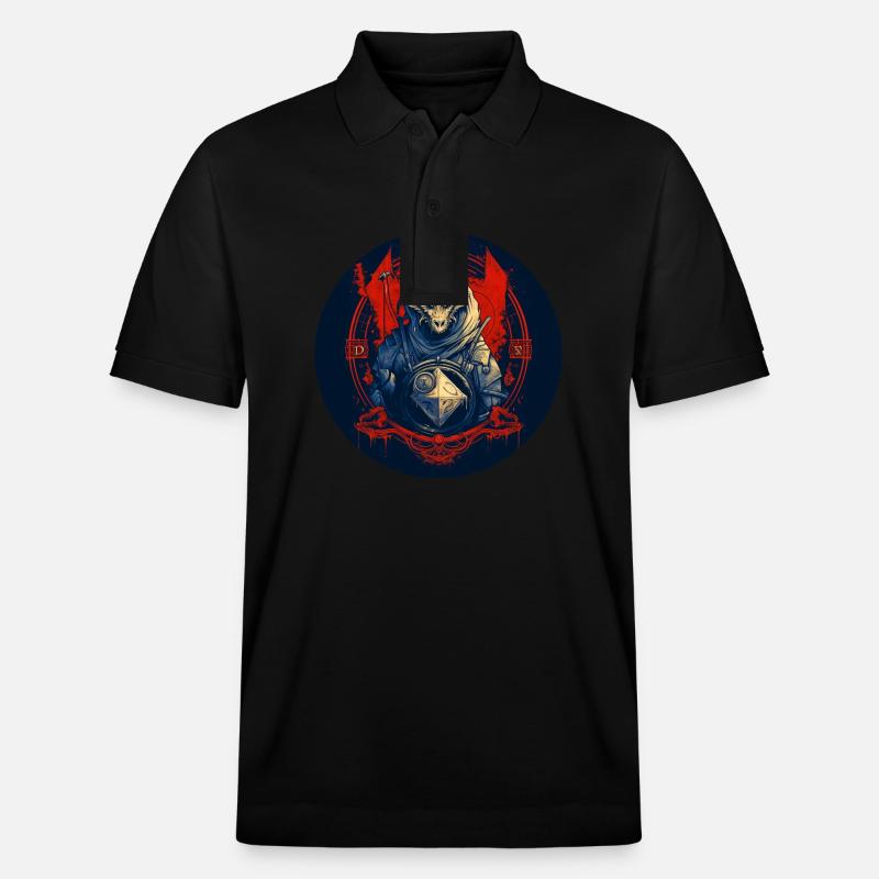 Le jeu de rôle Lizard - Polo PREPSTER bio Stanley/Stella Unisexe - noir