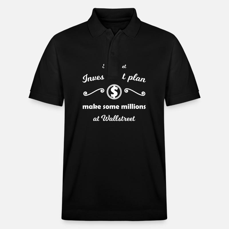 Der geheime Anlage Plan - Stanley/Stella Unisex Bio-Poloshirt PREPSTER - Schwarz