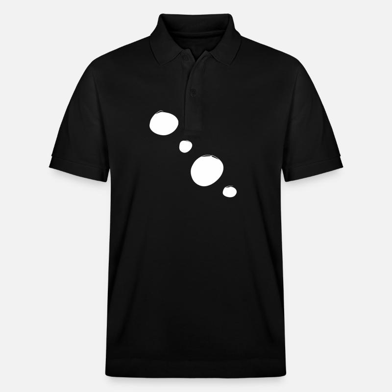 Formes Cercles Cercle Symbole - Polo PREPSTER bio Stanley/Stella Unisexe - noir