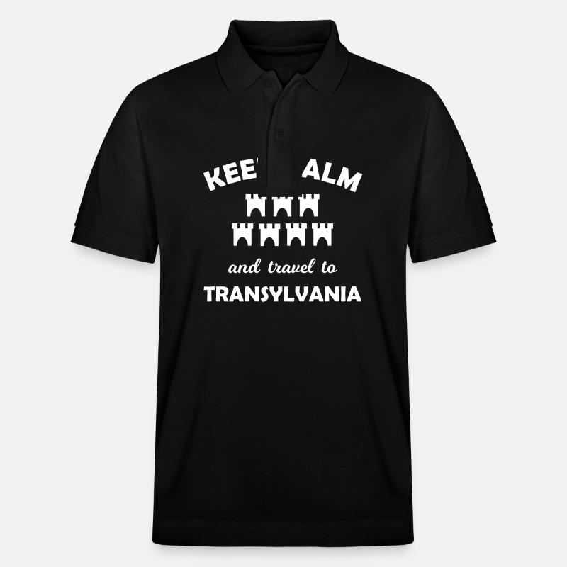 Vacances dans la belle Transylvanie - Polo PREPSTER bio Stanley/Stella Unisexe - noir