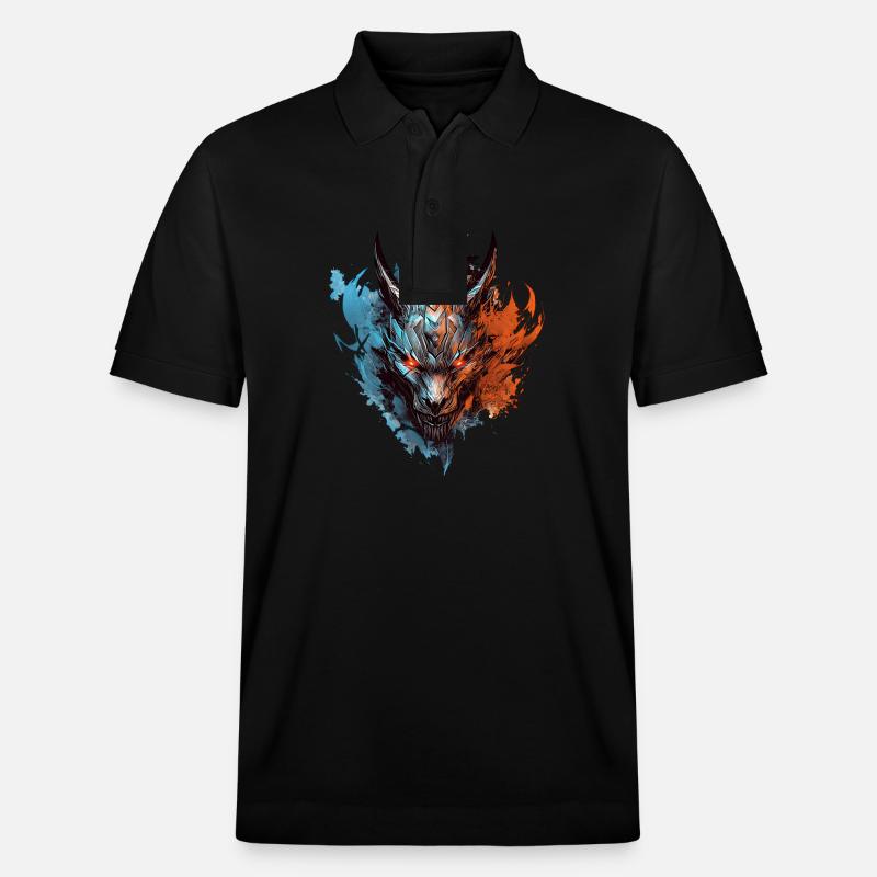 Hellbimo - Stanley/Stella Unisex Bio-Poloshirt PREPSTER - Schwarz