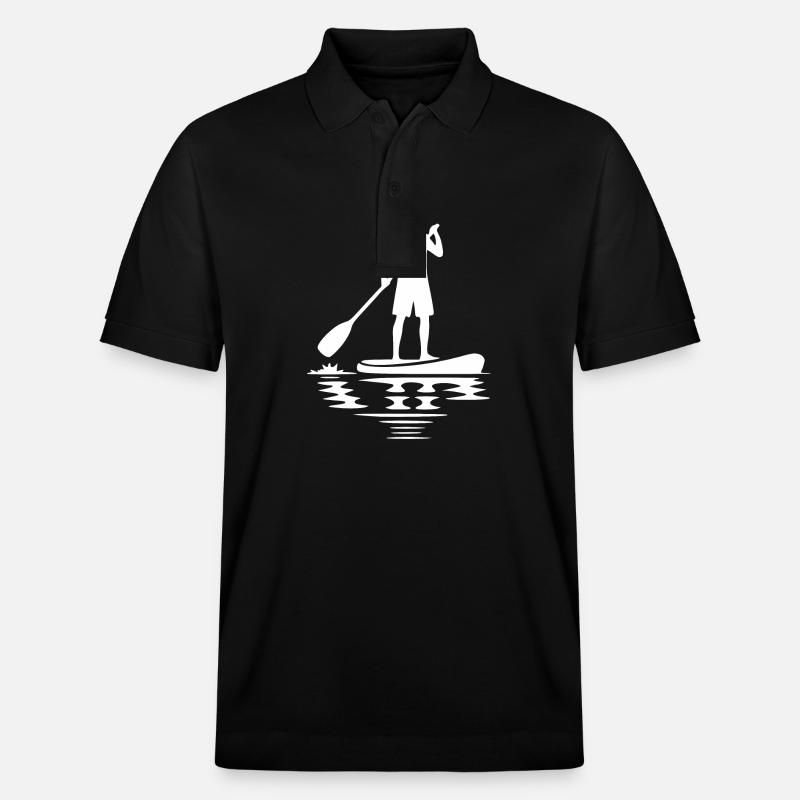 Paddelkunst Stand Up Paddle - Polo PREPSTER bio Stanley/Stella Unisexe - noir