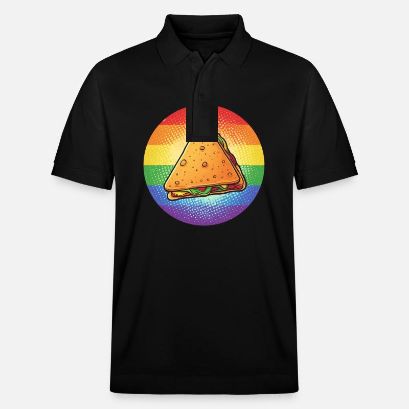 LGBTQ Nacho - Stanley/Stella Unisex Bio-Poloshirt PREPSTER - Schwarz