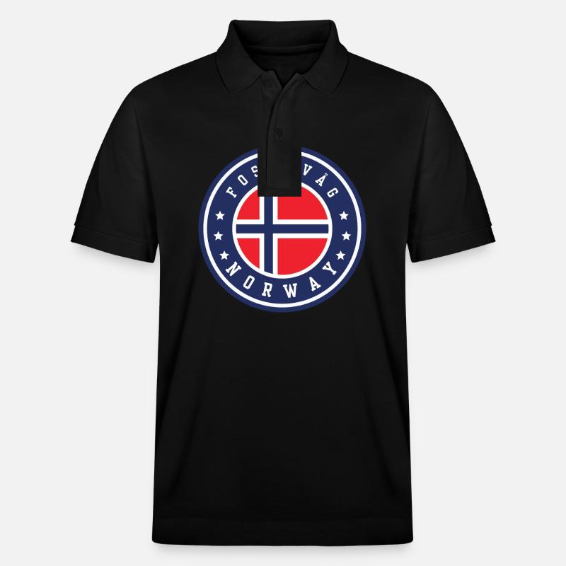 Fosnavåg Norvège - Polo PREPSTER bio Stanley/Stella Unisexe - noir