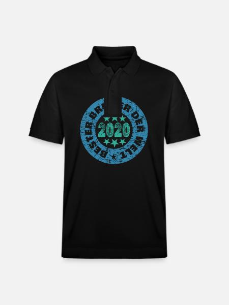 Millésime 2020 - Polo PREPSTER bio Stanley/Stella Unisexe - noir