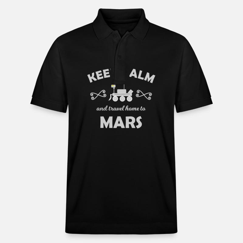 L’équipe de la mission Mars - Polo PREPSTER bio Stanley/Stella Unisexe - noir
