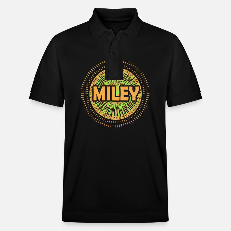 Miley - Polo PREPSTER bio Stanley/Stella Unisexe - noir