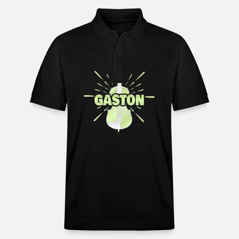 Gaston - Polo PREPSTER bio Stanley/Stella Unisexe - noir