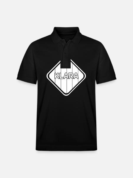 Mädchen Klara - Stanley/Stella Unisex Bio-Poloshirt PREPSTER - Schwarz