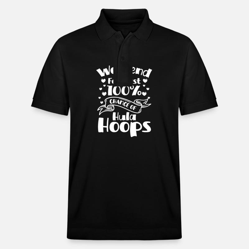 Fitness Dancing Training Fit - Polo PREPSTER bio Stanley/Stella Unisexe - noir