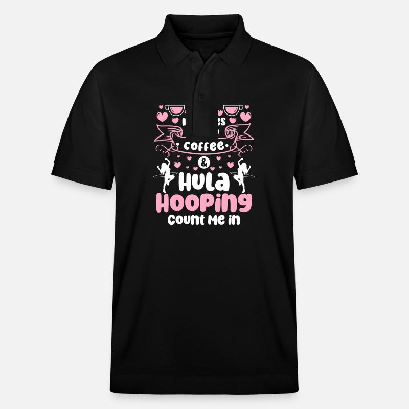 Fitness Spaß - Stanley/Stella Unisex Bio-Poloshirt PREPSTER - Schwarz
