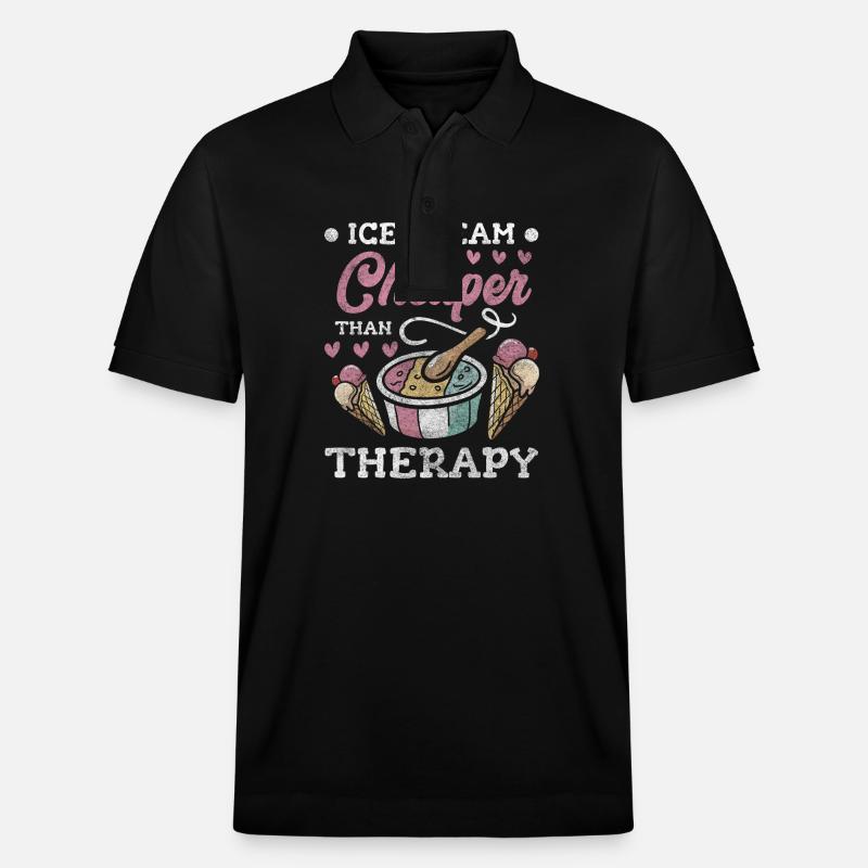 Eis Süß - Stanley/Stella Unisex Bio-Poloshirt PREPSTER - Schwarz