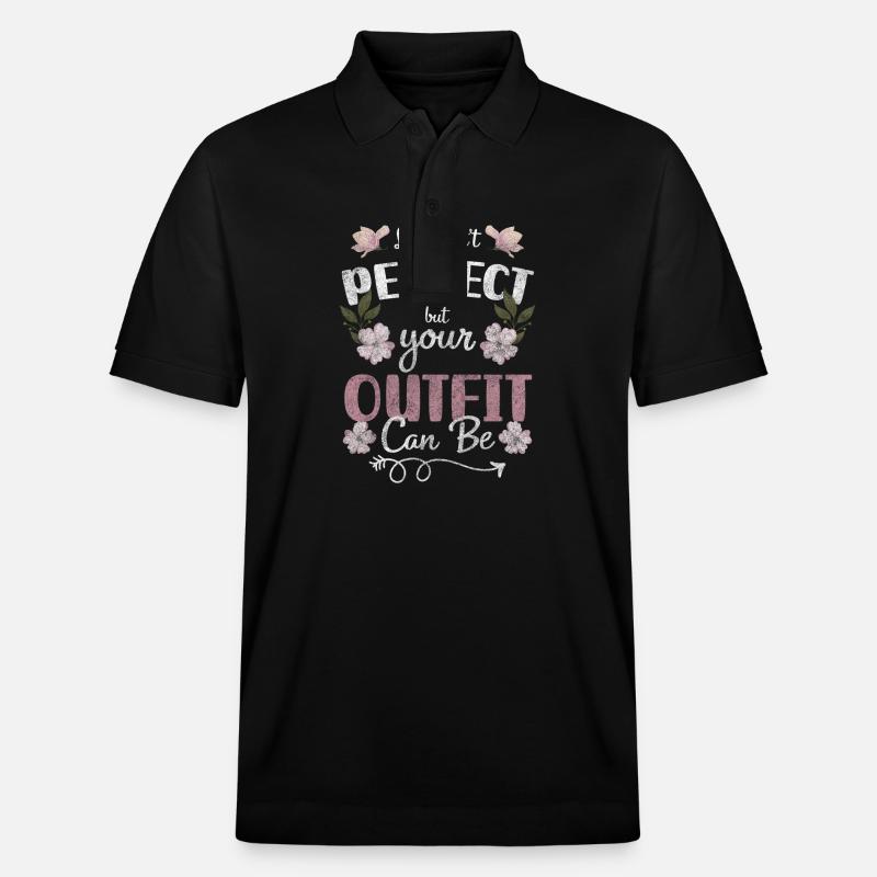 Mode Trendsetter Modell Modisch - Stanley/Stella Unisex Bio-Poloshirt PREPSTER - Schwarz