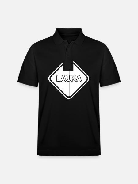 Mädchen Laura - Stanley/Stella Unisex Bio-Poloshirt PREPSTER - Schwarz