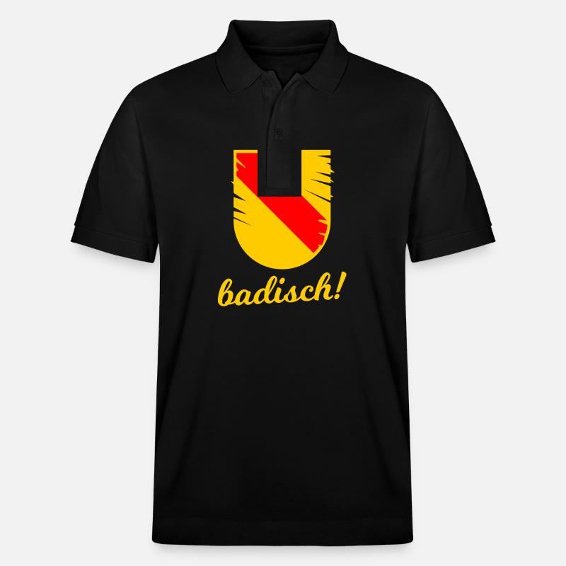 Die Badner im Südwesten - Stanley/Stella Unisex Bio-Poloshirt PREPSTER - Schwarz