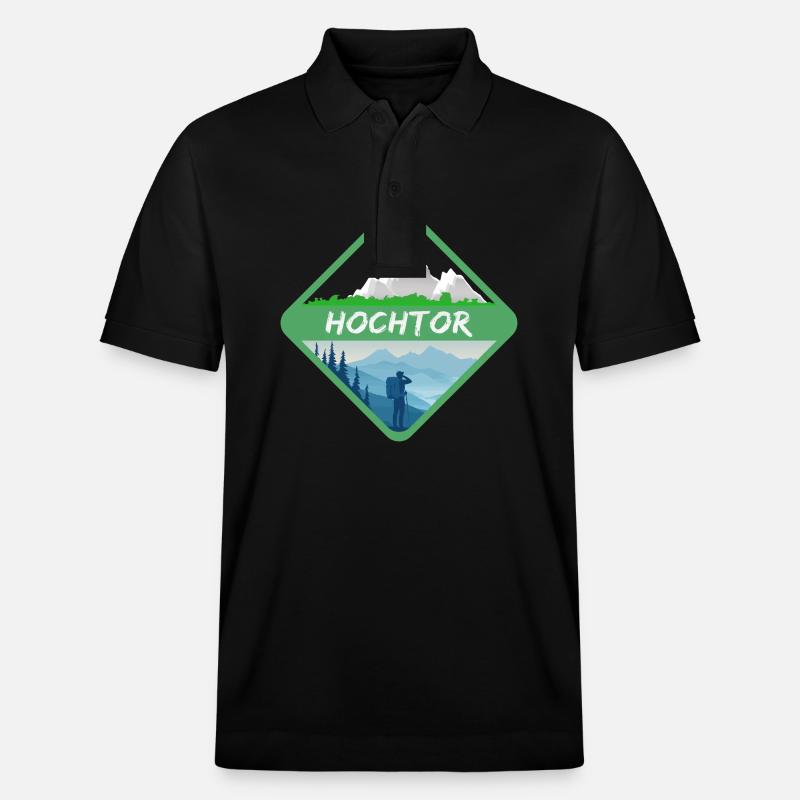 Nature Hochtor - Polo PREPSTER bio Stanley/Stella Unisexe - noir
